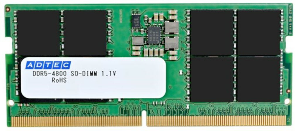 【新品/取寄品/代引不可】DDR5-4800 SODIMM 8GBx2枚 ADS4800N-X8GW 1