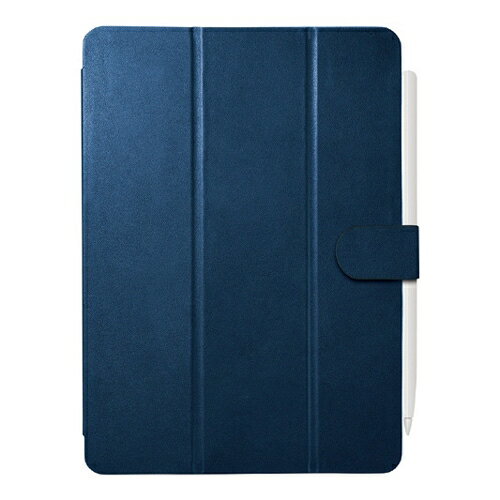 iPad Pro 11インチ用3アングルレザーケース ブルー BSIPD2011CL3BL [BSIPD2011CL3BL]