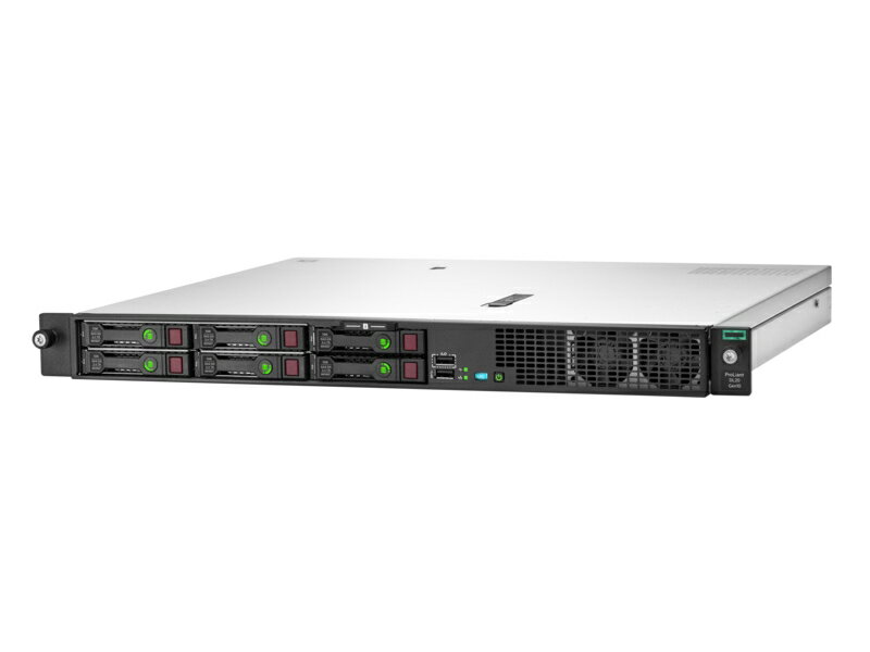 【新品/取寄品/代引不可】DL20 Gen10 Xeon E-2136 3.3GHz 1P6C 16GBメモリ ホットプラグ 4SFF 2.5型 S100i 500W電源 ラックRPS対応GSモデル P06478-291