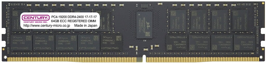 yVi/i/szSVp PC4-19200 DDR4-2400 288pin RDIMM 2RK 1.2v 64GB CB64G-D4RE240042