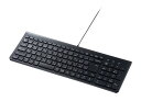 【新品/取寄品/代引不可】USB Type-Cスリムキーボード SKB-SL31CBK(2)