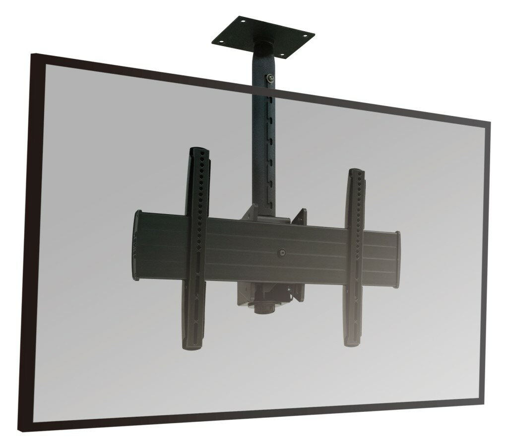 CHIEF ディスプレイマウント 大型・1画面用 天吊タイプ 耐荷重56.7kg 長さ510〜688mm 42〜75インチ対応 LCM1U-018024K