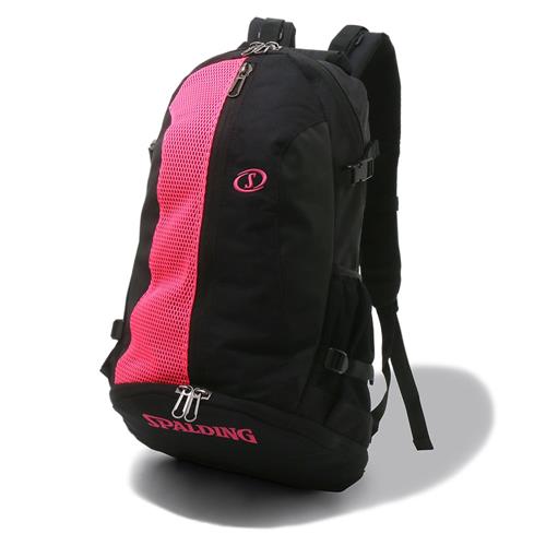 バスケットプレイヤーのために開発されたバッグ ケイジャー ブリーズ ブラック×マゼンタ 40-017MG