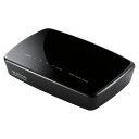 【新品/取寄品/代引不可】無線LAN中継器/11n.g.b/300Mbps/ACアダプター接続 WRC-300FEBK-R