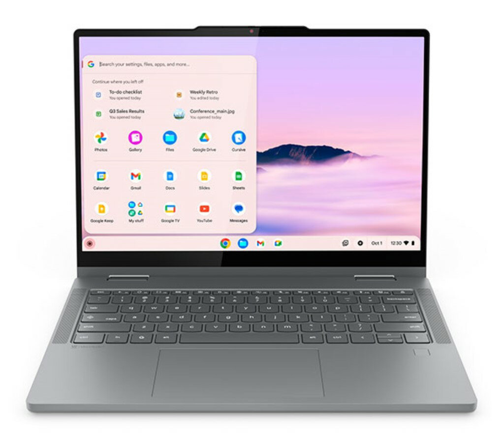 Lenovo - 【新品/取寄品/代引不可】Lenovo Chromebook Plus 2-in-1(14.0型ワイド/Core5 120U/8GB/ChromeOS) 83LL000JJP