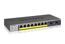 【新品/取寄品】GS110TP ギガビット10ポート スマートスイッチ(PoE+ 8ポート + SFP 2スロット)Insight対応 GS110TP-300A...