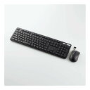 【新品/取寄品】無線キーボード/薄型/メンブレン式/抗菌/フルサイズ/マウス付/ブラック TK-FDM110MKBK
