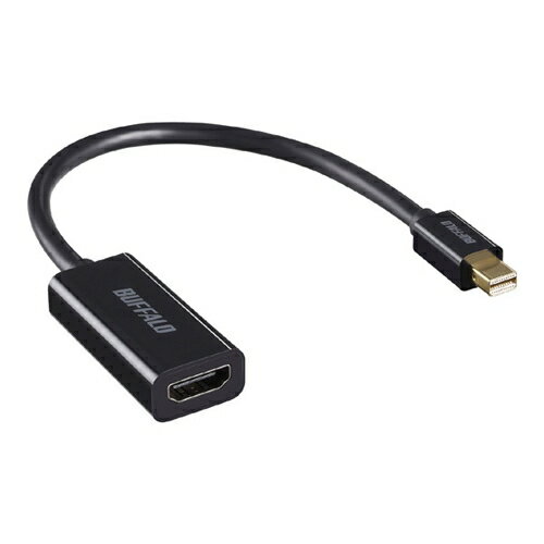 【新品/取寄品/代引不可】miniDisplayPort-HDMI変換アダプタ ブラック BMDPHDBK