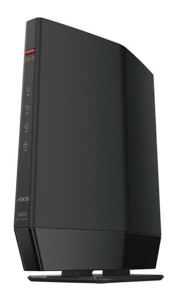 【新品/取寄品/代引不可】無線LAN中継機 11ax/ac/n/a/g/b 4803+573Mbps WEX-5400AX6