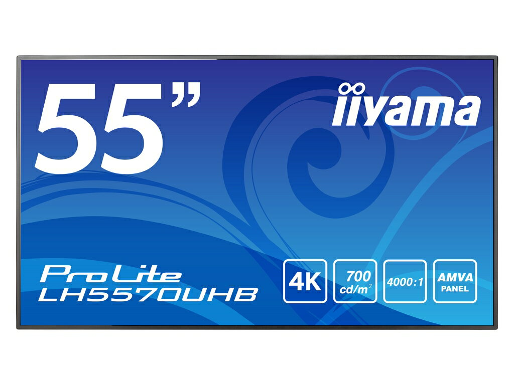 yVi/i/sz55^TCl[WfBXvC ProLite LH5570UHB(3840 x 2160/HDMI x 2/ubN/Xs[JF/4K/AMVA/fBAvC[@\/24ԘAgp) LH5570UHB-B1