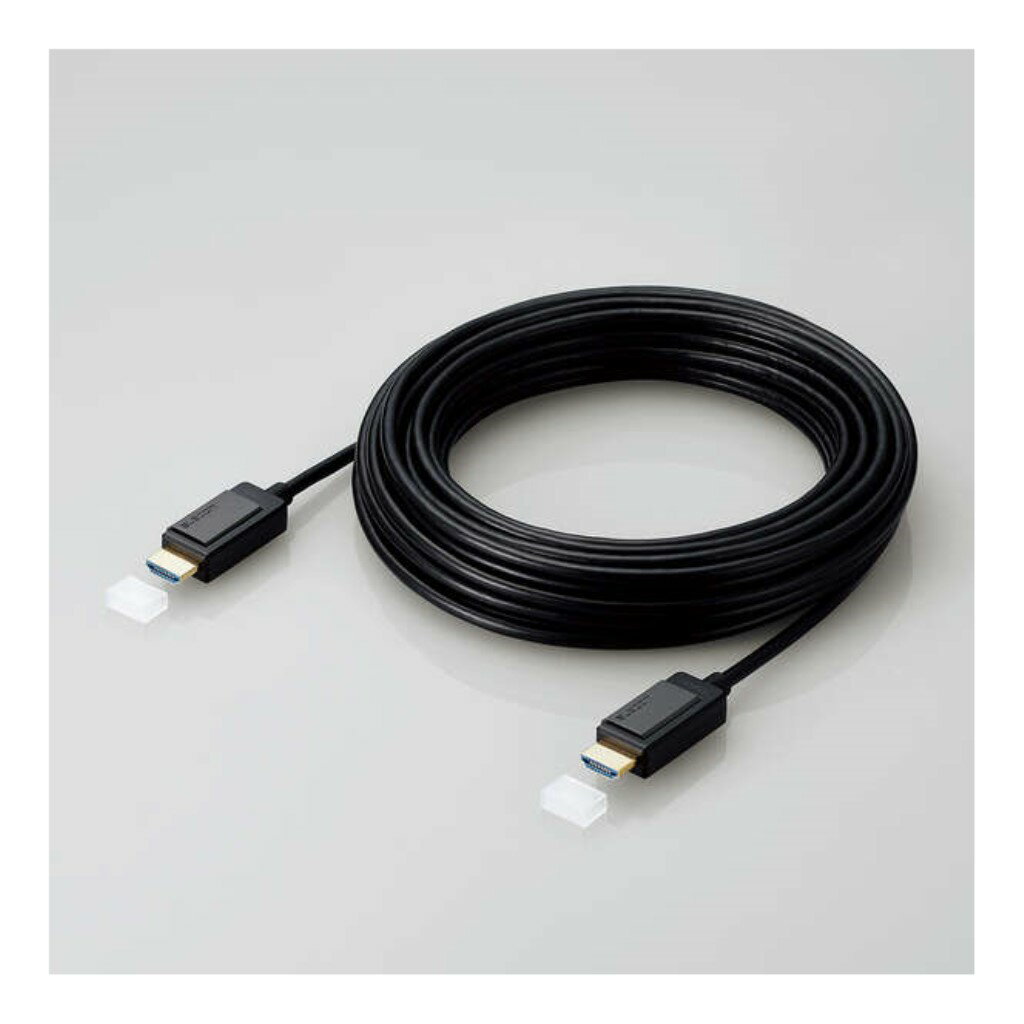【新品/取寄品/代引不可】長尺HDMIケーブル/アクティブオプティカル/4K対応/無給電タイプ/10m DH-HDLOA10BK