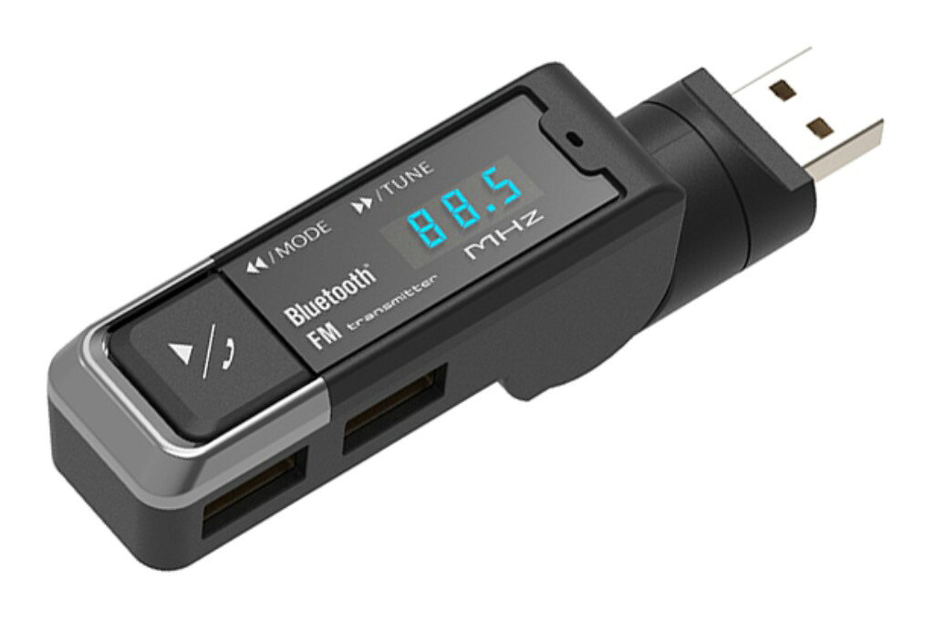 配送区分：LサイズK1M019U【新品/取寄品/代引不可】Bluetooth FMトランスミッター USB2ポート 4.8A スリム KD-264※ご注文手続き後、当店より発送予定日または取寄商品の在庫有無・納期を記載したご注文確認メールをお送りいたしますので必ずご確認をお願い致します。 こちらの商品はお取り寄せの商品となり、通常、土日祝を除く7営業日前後での発送となります。（詳細納期はご注文後にメールにてご案内致します。） ※発注手配の可否をメールにてご確認させて頂く場合がございます。必ず当店からご案内するメールをご確認ください。 ※商品の手配ができない場合や、発注手配可否の確認が取れない場合には誠に申し訳ございませんがキャンセルとさせていただきます。 ※直送の場合別途送料が掛かる場合がございます ※キャンペーン期間特価の場合ご注文金額が変更となる可能性がございます。 ※メーカーや弊社取引先へ申請書のご記入・提出をお願いする場合がございます。スマホの音楽をワイヤレス受信。USB給電式のBluetooth FMトランスミッター。・商品詳細 : ●Bluetooth対応のスマートフォン/iPhoneの音楽やワンセグ音声をワイヤレスで受信、カーステレオから聴くことができます。●Bluetoothバージョン5.3●周波数76.0MHz〜90.0MHzの範囲から0.1MHz間隔で選択できるフルバンドタイプ。(141ch)●ブルーLEDディスプレイ付き。選択中のFM周波数/音質を表示。ディスプレイ部分は上下約90°(5段階)、回転方向約180°(左右各90°)可動。●お好みの音響効果を10種類から選べるイコライザー機能付。●端末を8台までマルチペアリング(ペアリング設定履歴保持)可能。●USB-A充電ポート2口付き。最大出力合計4.8A(各ポート最大5V/2.4A)対応。USBコネクタの表も裏も向きを気にせず挿せるリバーシブルタイプ。●USB充電ポートに自動識別ICを搭載。●エンジン連動機能。●自動再接続機能。●ハンズフリー通話対応。(車のUSB電源の位置によっては、通話相手へ音声が聞こえにくい場合があります。)●リモコン機能付。本製品のボタンで、端末の操作ができます。●A2DPプロファイルSCMS-T対応。ワンセグTV音声出力にも対応。※本製品はUSB電源側の出力性能に依存します。USB電源の給電能力が2A以下の場合、2台以上の機器を同時に充電できない場合があります。※本製品のUSB充電ポートはUSB電源を分岐・増設するものです。USB電源の給電能力を向上させるものではありません。※本製品のUSB充電ポートは充電専用です。接続機器へのデータ転送はできません。※USBケーブルは付いておりません。各機器の純正ケーブルをご用意ください。※データ通信に対応していないUSBケーブルを使用した場合、自動識別できません。