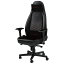 [正規品][沖縄/離島配送不可]【新品/取寄品/代引不可】noblechairs ICON ワーキングチェア レッドステッチ NBL-ICN-PU-BRD-SGL