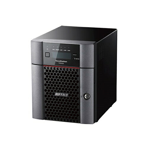 【新品/取寄品/代引不可】TeraStation TS5420DNシリーズ 4ドライブ80TB TS5420DN8004