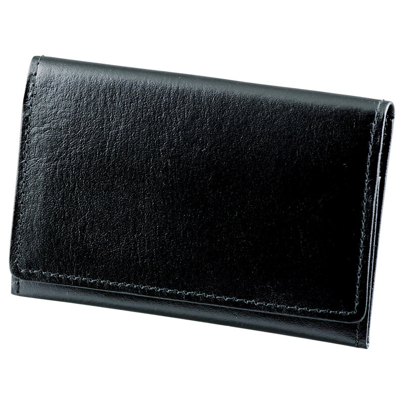 【新品/取寄品】【特選商品】手塗りオイルレザー 名刺入 ブラック TA32-01