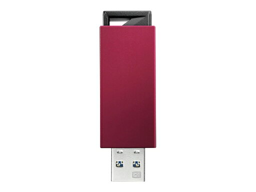 【新品/取寄品/代引不可】USB 3.1 Gen 1(USB 3.0)/2.0対応 USBメモリー 128GB レッド U3-PSH128G/R 【新品/取寄品/代引不可】USB 3.1 Gen 1(USB 3.0)/2.0対応 USBメモリー 128GB レッド U3-PSH128G/R