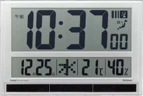 【新品 取寄品 代引不可】ハイブリッドデジタル電波時計 GDD-001