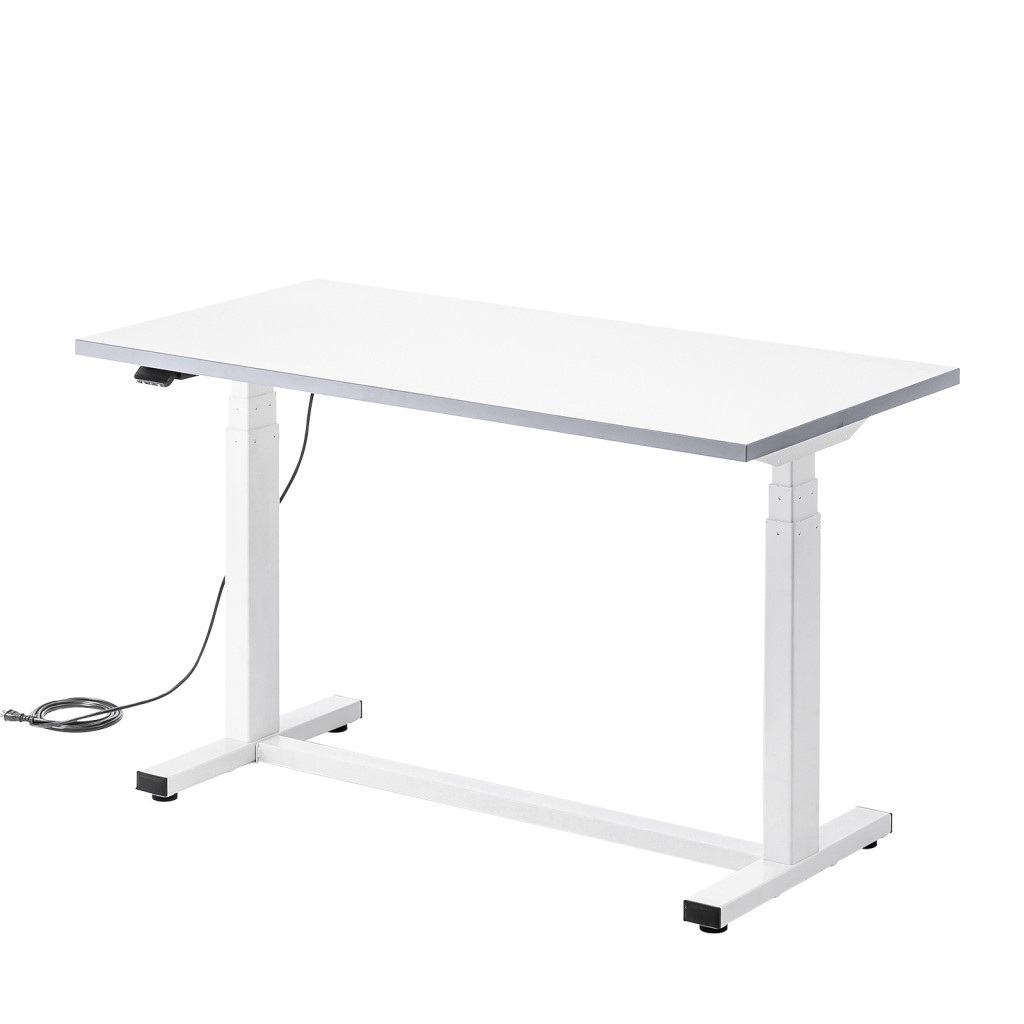 【新品/取寄品/代引不可】＜別途送料＞電動昇降作業台(天板：メラミン化粧板) ERD-WDKM12060W