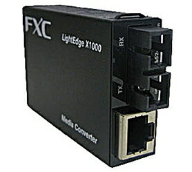 【新品/取寄品/代引不可】10/100/1000BASE-T to 1000BASE-LX(シングルモード SCコネクタ 20Km) 2芯型マイクロメディアコンバータ + 同製品SB5バンドル LEX1852-20-ASB5