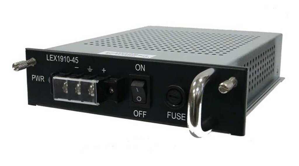 【新品/取寄品/代引不可】LEX1012用DC電源ユニット(DC -45V) + 同製品SB5バンドル LEX1910-45-ASB5