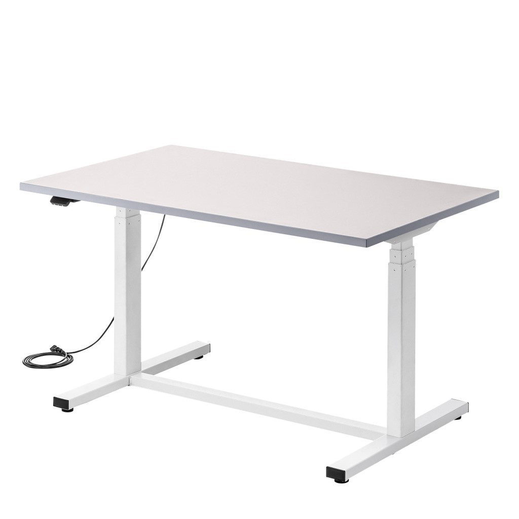 【新品/取寄品/代引不可】電動昇降作業台(天板:塩ビシート) ERD-WDKP12075BG