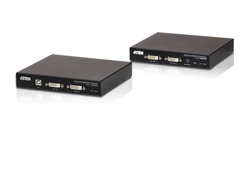 【新品/取寄品/代引不可】USB DVIデュアルディスプレイ HDBaseT 2.0 KVMエクステンダー(1080p@100m) CE624/ATEN