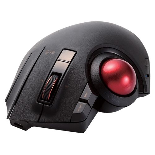 【新品/取寄品/代引不可】トラックボール“EX-G PRO”(親指操作タイプ) M-XPT1MRBK ブラック