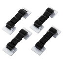 【新品/取寄品/代引不可】TV用耐震ベルト/~50V用/強力粘着シールタイプ/4本入 TS-004N2