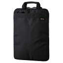 【新品/取寄品/代引不可】PC用インナーバッグ/CORDURA1000/取っ手付き/縦型/13.3インチ/ブラック BM-IBCDH13BK|詳細画像