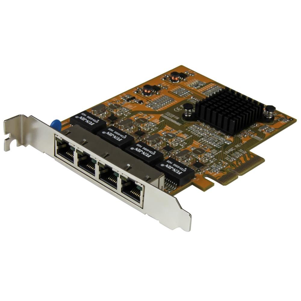 ڿ//Բġۥӥåȥͥå4ݡPCI ExpressбͥåȥLANץ 4x Gigabit EthernetĥPCIe NIC/LANܡ ST1000SPEX43