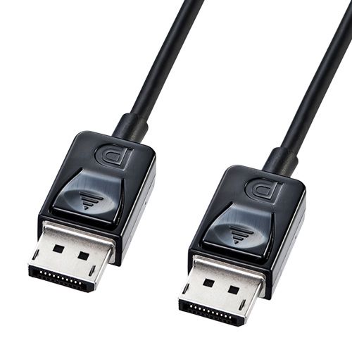 【新品/取寄品/代引不可】DisplayPortケーブル 1m ブラック KC-DP1K 【新品/取寄品/代引不可】DisplayPortケーブル 1m ブラック KC-DP1K