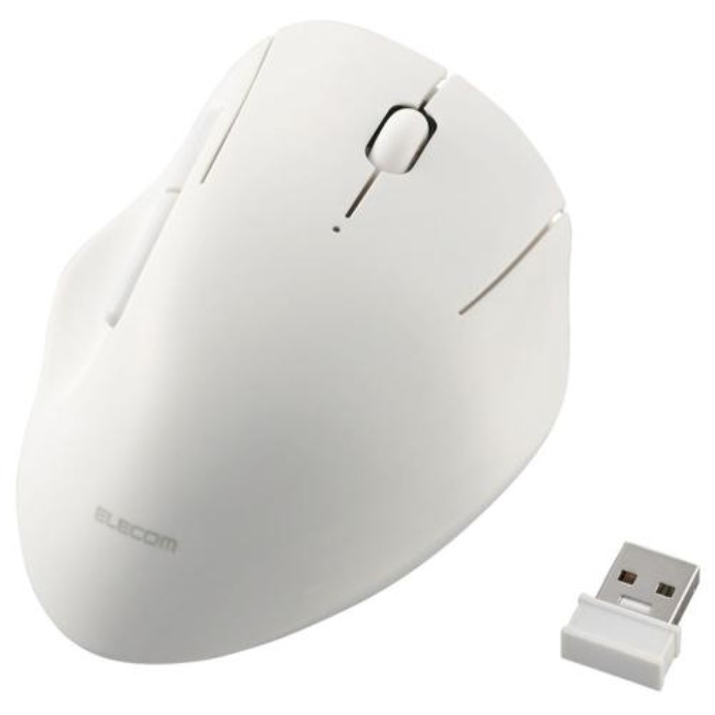 【新品/取寄品/代引不可】マウス/SHELLPHA/無線2.4GHz/5ボタン/抗菌仕様/静音設計/ホワイト M-SH20DBSKWH