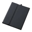 【新品/取寄品/代引不可】Surface Pro9/ソフトレザーケース/フリーアングル/タッチペン収納/キーボード対応/ブラック TB-MSP9PLF2BK