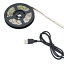 ڿ//ԲġUSBơץ饤LED 2m ۥ磻 TPLED2M-WH