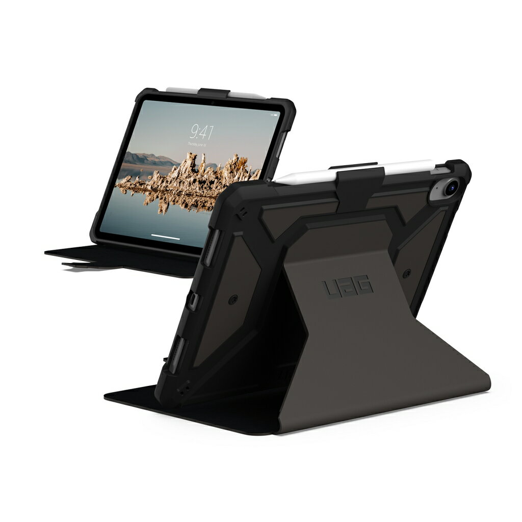 【新品/取寄品/代引不可】UAG社製iPad(第10世代)用METROPOLIS SE Case(ブラック) UAG-IPD10FSE-BK