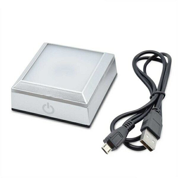 【新品/取寄品/代引不可】LEDライト台座 SQUARE RGB LEDBASESQ-RGB