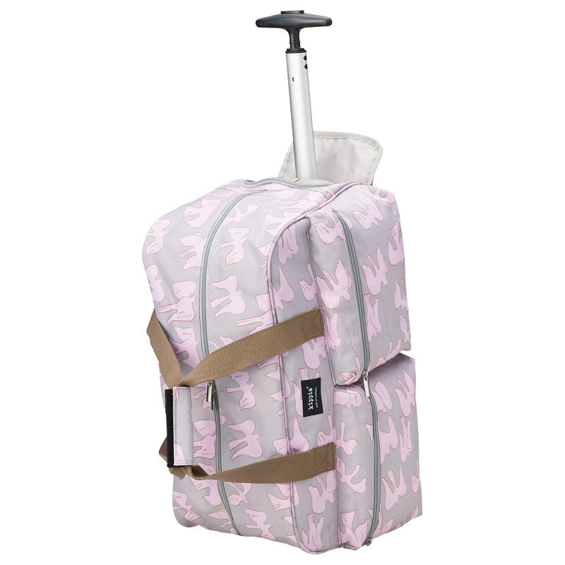 【新品/取寄品/代引不可】【特選商品5】ボストン型キャリーバッグ(ライトグレー) KP-71910933 <キッピス>