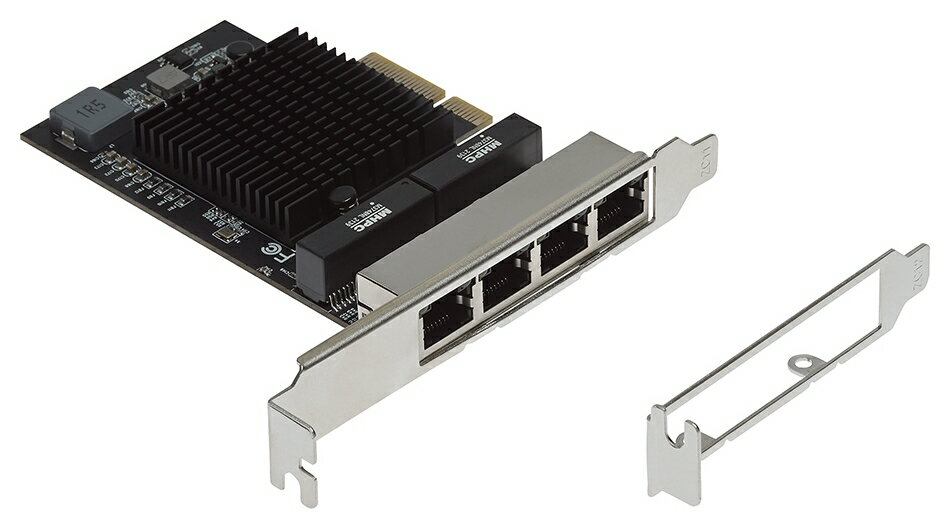 【新品/取寄品/代引不可】Planex PCIeバス対応 2.5GBASE-T 4ポート LANアダプター GPE-2500-4T GPE-2500-4T