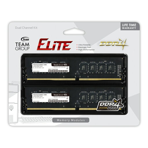 【新品/取寄品/代引不可】LONGDIMM PC4-21300 DDR4 2666MHz 32GB2枚組 64GB TED464G2666C19DC01 【新品/取寄品/代引不可】LONGDIMM PC4-21300 DDR4 2666MHz 32GB2枚組 64GB TED464G2666C19DC01
