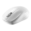 【新品/取寄品/代引不可】無線(2.4GHz)IR LEDマウス 3ボタンタイプ 簡易パッケージモデル ホワイト BSMRW21WHZ