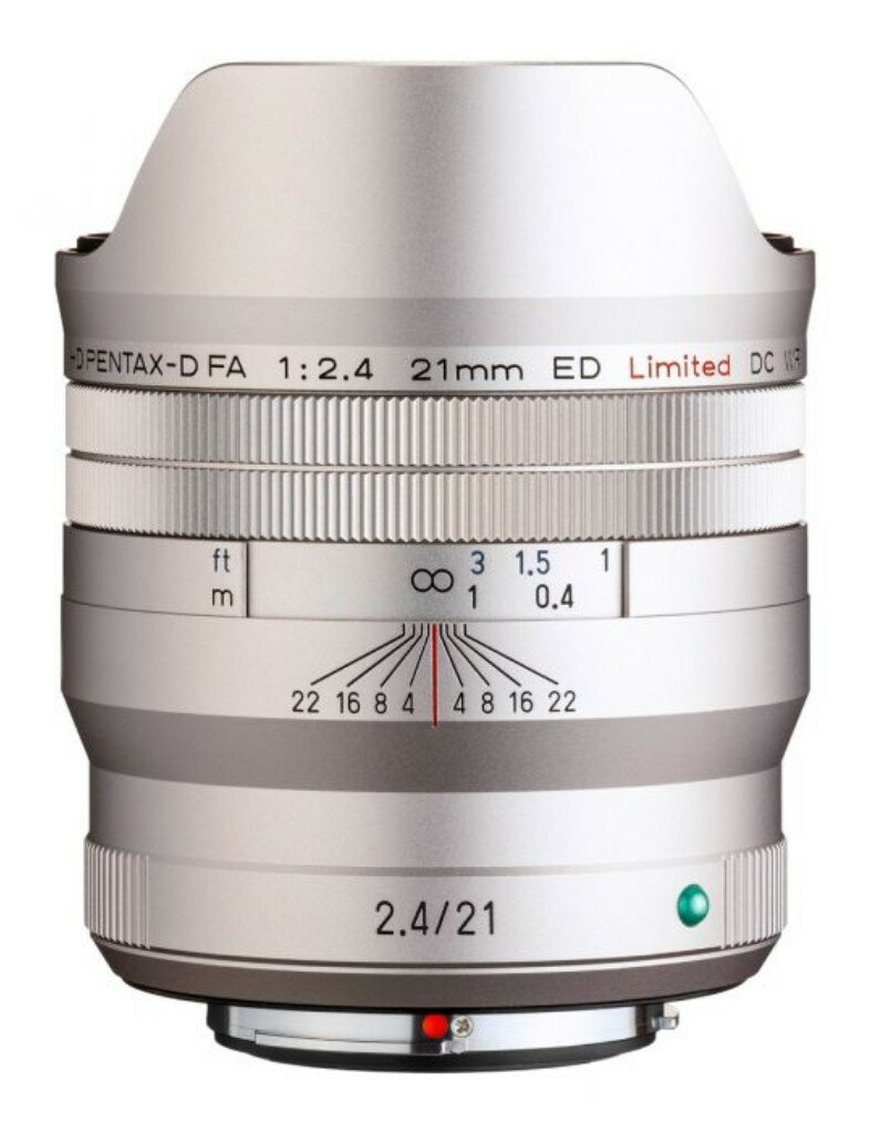 【新品/取寄品/代引不可】HD PENTAX-D FA 21mmF2.4ED Limited DC WR シルバー S0028050