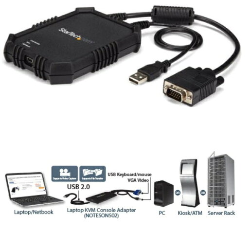 【新品/取寄品/代引不可】ノートパソコン - サーバ接続KVMコンソール(保護筐体入り) USB クラッシュカートアダプタ ファイル転送/ ビデオキャプチャ機能 USBバスパワー対応 NOTECONS02X 【新品/取寄品/代引不可】ノートパソコン - サーバ接続KVMコンソール(保護筐体入り) USB クラッシュカートアダプタ ファイル転送/ ビデオキャプチャ機能 USBバスパワー対応 NOTECONS02X