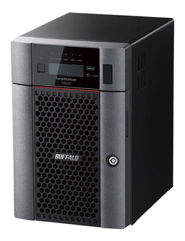 【新品/取寄品/代引不可】TeraStation TS6000シリーズ 6ベイ デスクトップ72TB TS6600DN7206