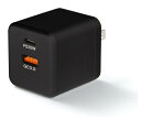【新品/取寄品/代引不可】USB Power Delivery QuickCharge 2つの急速充電に対応 USB充電器 KSPT-56-BK(ブラック) KSPT-56-BK(2)