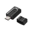 【新品/取寄品/代引不可】超小型Type-C microSDカードリーダー ADR-3TCMS10(2)