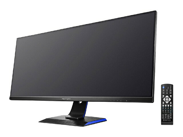 【新品/取寄品】「5年保証」広視野角ADSパネル採用&UWQHD対応34型ゲーミングモニター「GigaCrysta」 LCD-GCWQ341XDB