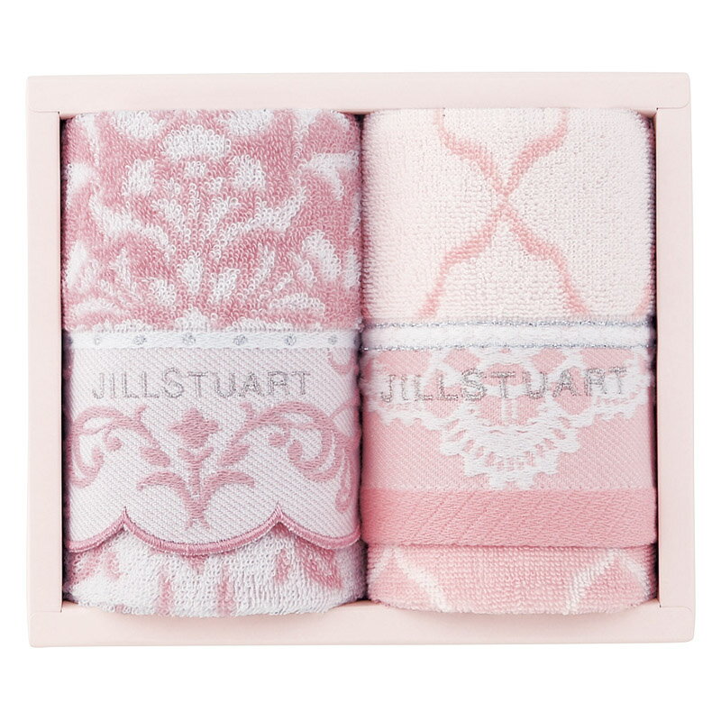 【新品/取寄品/代引不可】【特選商品】ジルスチュアート ブルームオーナメント フェイスタオル2P 58-32..
