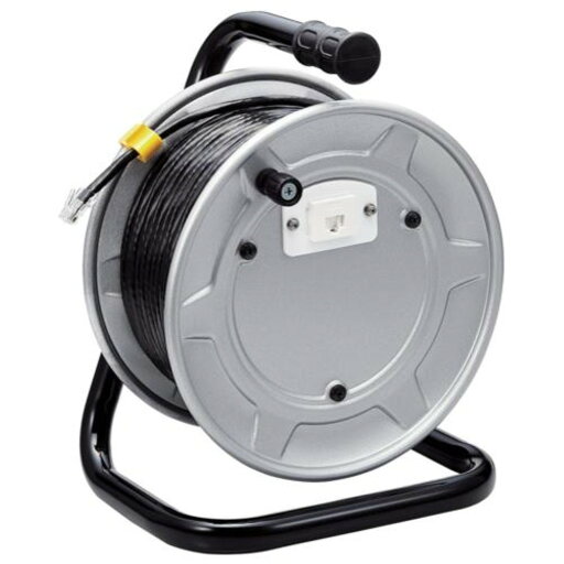 【新品/取寄品/代引不可】LANケーブル/Cat6A準拠/ドラム巻き取り式/30m LD-GPAD/BK30 【新品/取寄品/代引不可】LANケーブル/Cat6A準拠/ドラム巻き取り式/30m LD-GPAD/BK30