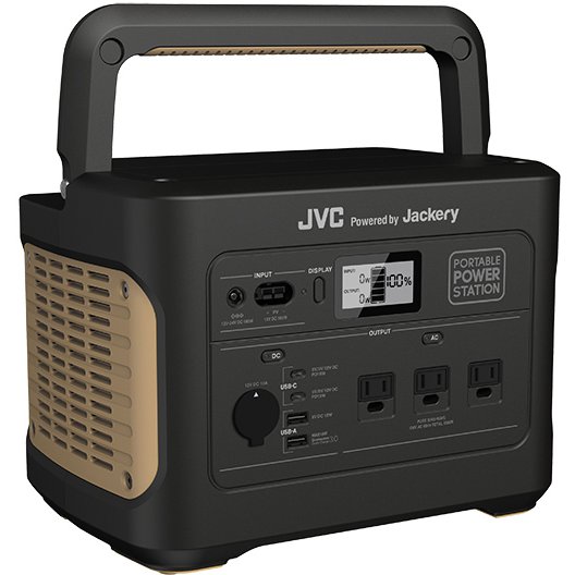 ڿ/߸ˤJVC ݡ֥Ÿ BN-RB10-C 278,400mAh/1,002Wh  AC/USB Type-C/USB Type-A/DC12V ֥