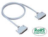 【新品/取寄品/代引不可】37ピンD-SUBコネクタ用 両側コネクタ付シールドケーブル(1.5m) PCB37PS-1.5P